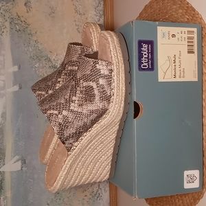 TOMS "Monica" Mule Espadrille With Ortholite